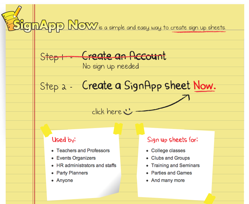 SignApp Now - Simple Sign Up Sheets
