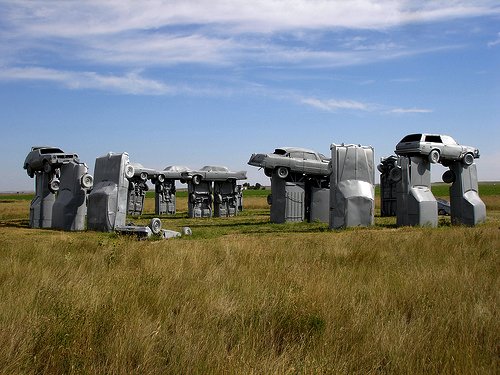Carhenge (by: Kevin Saff, creative commons license)