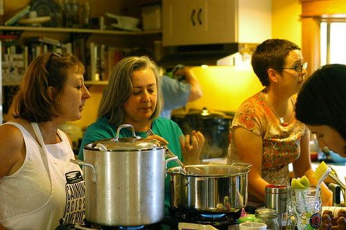 women in the kitchen