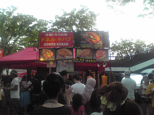 Kebab stall
