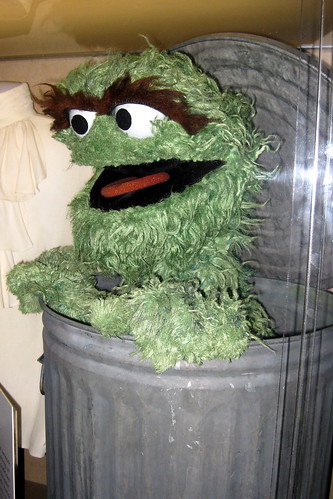Washington DC: National Museum of American History – Oscar the Grouch