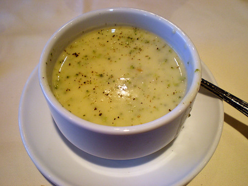 Carnival Elation - Cream of Broccoli Soup (Imagination Dining Room)