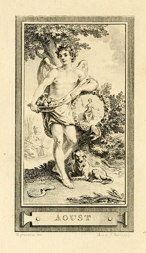 004- Agosto-Iconologie par figures-Gravelot 1791