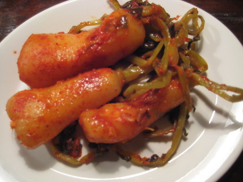 Pickled radishes (Korean style)