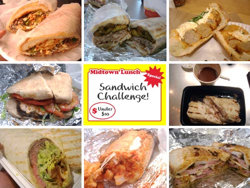 Midtown Lunch Sandwich Challenge