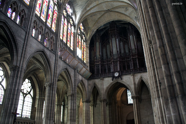 Lorgue de la basilique Saint Denis est lun des plus beaux  instruments musicaux de France