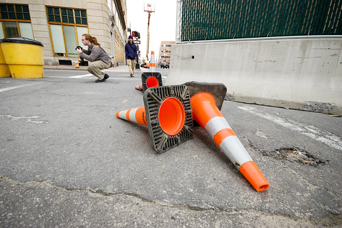 Knocked Over Cones