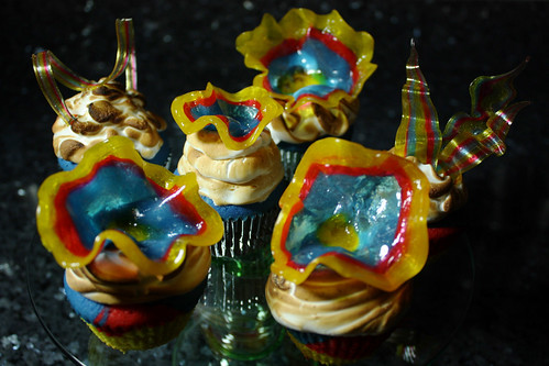 Battlestar Galactica-Inspired Cupcakes