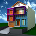 Desain Rumah Minimalis Pantai Indah Kapuk