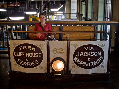 Melissa & Fig at the Cable Car Museum