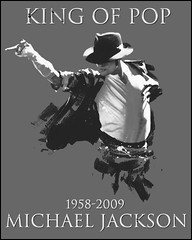 poster Michael Jackson king of pop