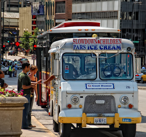 Millennium Park Ice Cream Truck