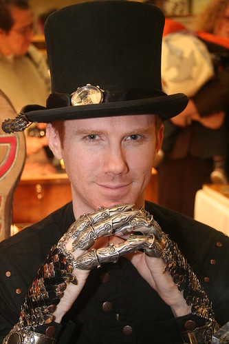 Steampunk Guy with Metal Claws