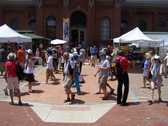 Eastern Market reopening, wtih a closed to traffic 7th Street SE, Saturday June 27th, 2009