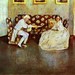 Borisov-Musatov, Victor (1870-1905) - 1900 Silence (Indoors) - Tretyakov Gallery