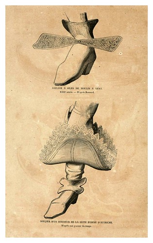 009 Calzado siglo XVII-3-Histoire de la chaussure depuis l'antiquité-1862- Paul Lacroix y Alphonse Duchesne