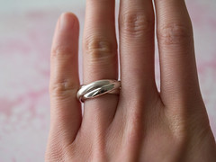 Finished Russian wedding ring