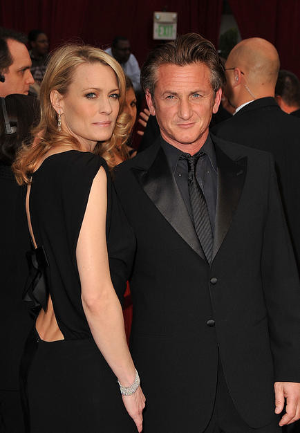 Actors Robin Wright Penn and Sean Penn arrive at the 81st Annual by radiance_sby