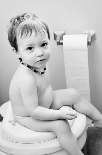 using the potty
