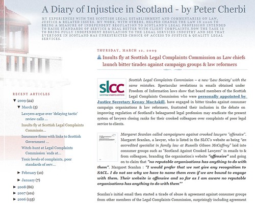 A Diary of Injustice in Scotland - By Peter Cherbi: Whitewash at ...