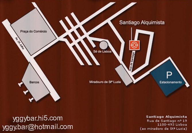 Yggy - Santiago Alquimista - Mapa