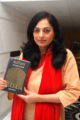 Sadia Dehlvi with book