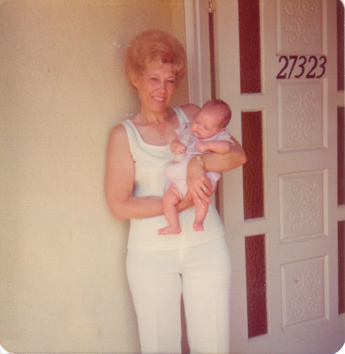 baby christy and Memaw