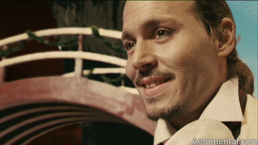 Imaginarium Johnny Depp sonríe
