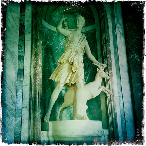 Statue of Diana in the Hall of Mirrors