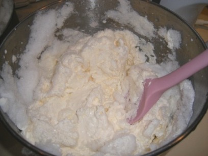Mixing Up the Snow Ice Cream