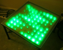 led coffee table