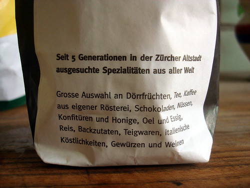 Trockenfrüchte von Schwarzenbach Kolonialwaren Zürich