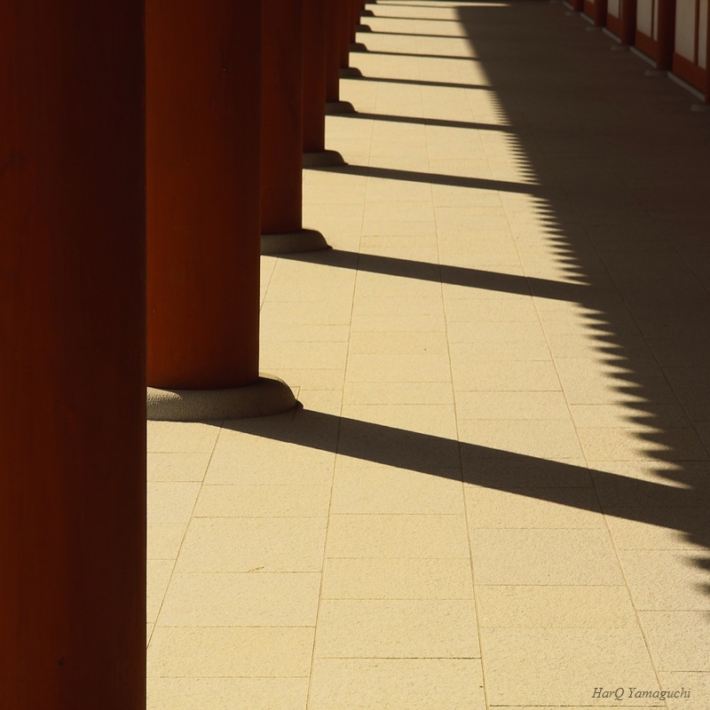 at The Yakushi-ji Temple
