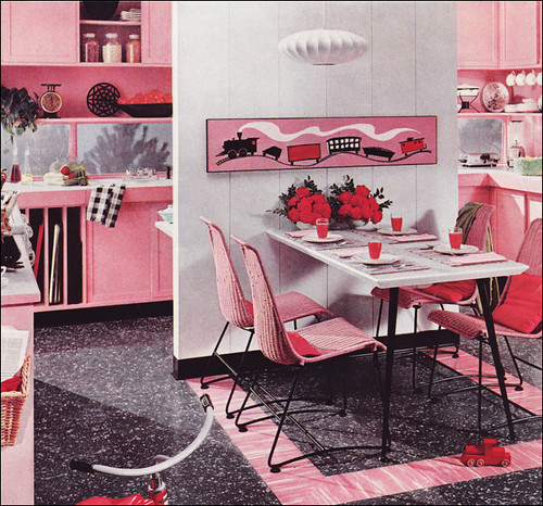 Mid Century Kitchen Design by American Vintage Home