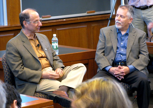 David Weinberger (left) and Doc Searls