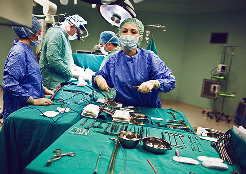 Turkish medical team operate
