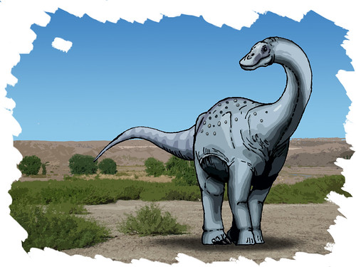 Titanosaurid by Ezequiel Vera