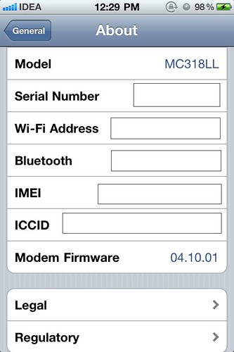 iOS 4.3.3 Baseband
