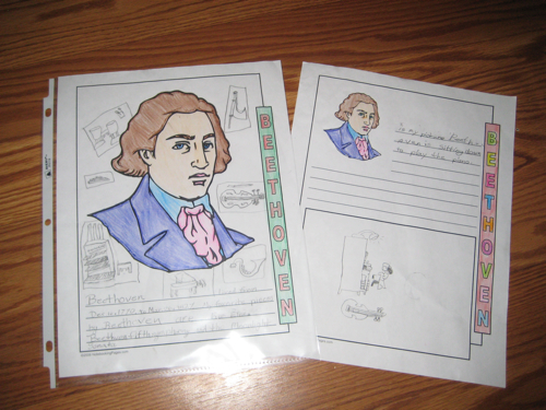 Zippy's Beethoven pages