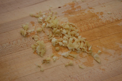 Minced Garlic and Ginger