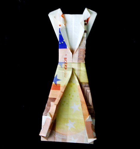 50 Euro Origami Dress