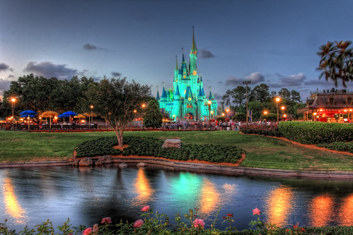 magic kingdom castle wallpaper. Green Disney Castle