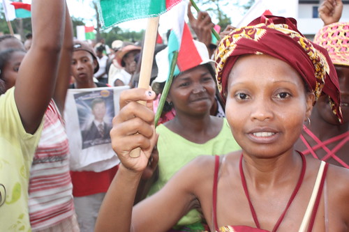 Proteste in Madagascar, foto di Harinjaka