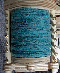 Full Bobbin, laceweight, on the Bee