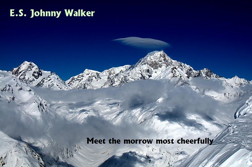 E.S. Johnny Walker - Meet the morrow most cheerfully