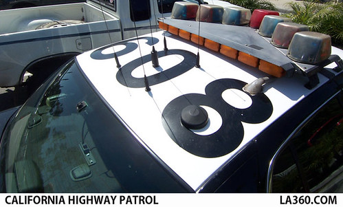 California Highway Patrol Cruiser Rooftop