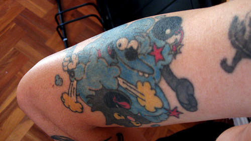 burn tattoo. This was my 4th tattoo,