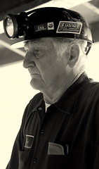 Joe, a retired coal miner in WV