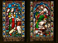 East window, St Andrew - Lyddington