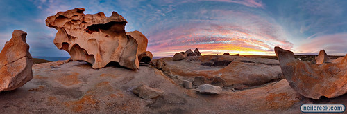 Sunset on the Remarkable Rocks, Kangaroo Island
